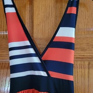 Fun-loving, bright maxi dress! Size lg.